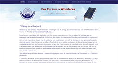 Desktop Screenshot of eciw.nl