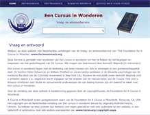 Tablet Screenshot of eciw.nl